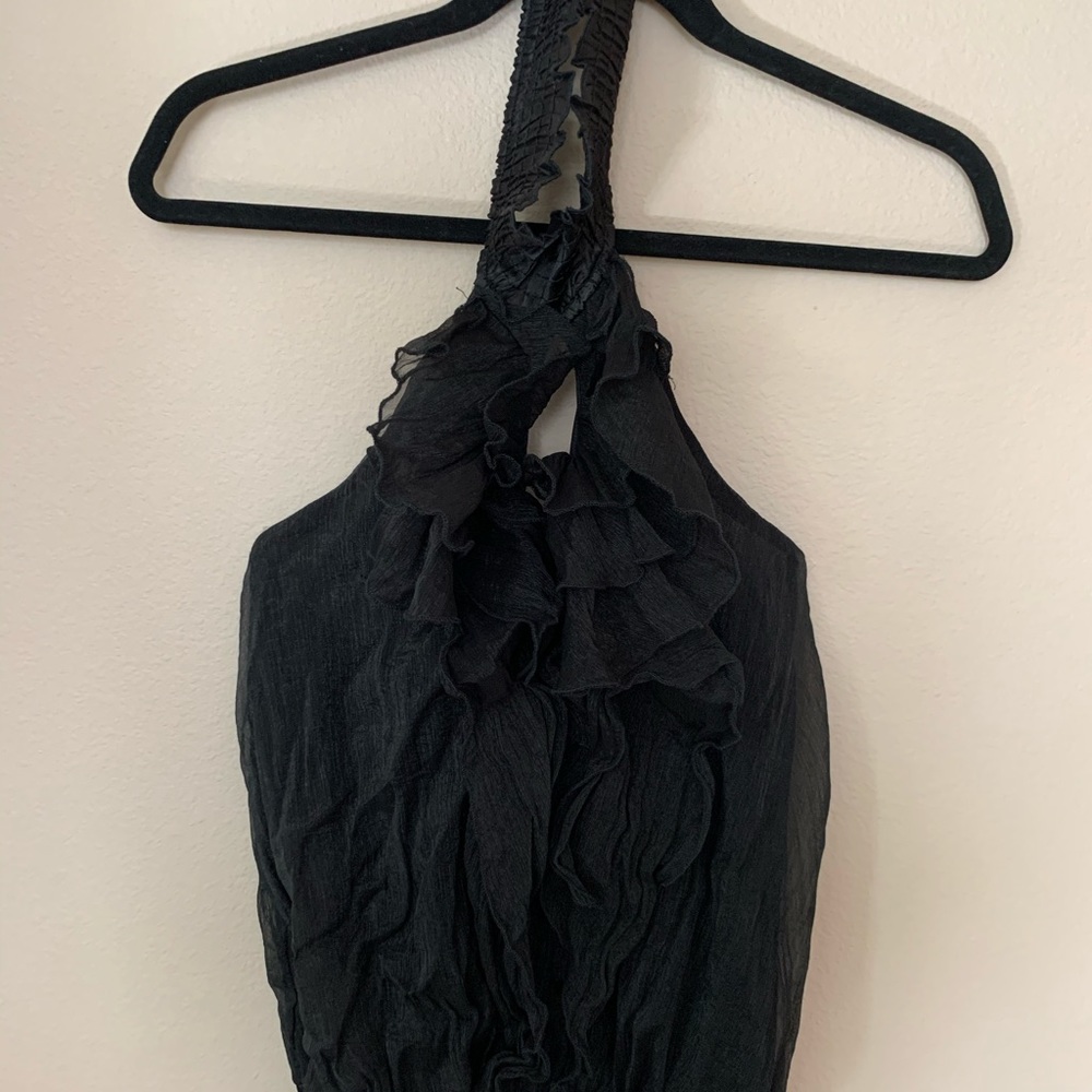 Black Halter Top for Sale